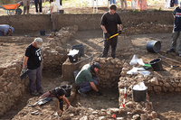 Las excavaciones comenzarón el 1 de septiembre y finalizan este viernes, 26 de septiembre