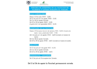horario