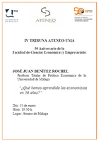 Conferencia Tribuna Ateneo