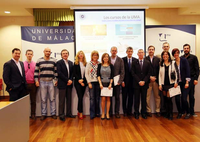 Entrega del primer premio MOOC de la UMA