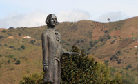 Estatua de Bernardo de Gálvez en Macharaviaya