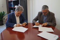 Firma convenio AMZET-FGUMA