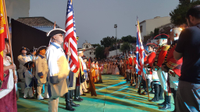 Festividad del 4 de julio en Macharaviaya