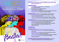 Programa dia internacional de la violencia de género
