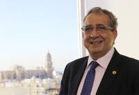 D. José Ángel Narváez Bueno, Rector de la UMA