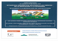cartel curso estadística