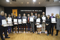 Acto de entrega de premios en la Facultad de Turismo 2017