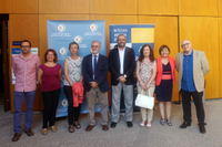 Inauguración del encuentro en la Facultad de Ciencias de la Salud de la UMA