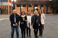 Investigadores participantes en el ciclo de conferencias celebrado en la Facultad de Ciencias