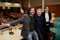 Miguel Ríos, entre los profesores 