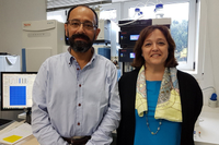 Los investigadores Ezequiel Pérez y María José Torres, impulsores del proyecto