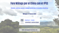 Foro "Málaga por el Clima y el IPCC: Juventud y Universidad"