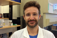 El investigador de la UMA Diego Lozano en el ‘Moffit Cancer Center’, en Tampa (Florida, EE.UU)