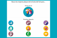 Una imagen de la app COSTASOLEANDO