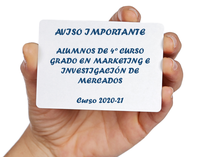 AVISO CAMBIO 4 CURSO