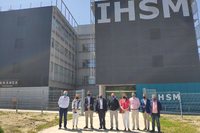 Representantes institucionales de la UMA y el CSIC visitan el IHSM