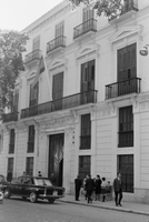 Primera sede de la Facultad de Ciencias Políticas, Económicas y Comerciales (1965)