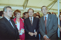 Inauguración del Salón Internacional del Estudiante (1998)