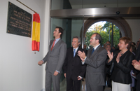 Inauguración del nuevo Rectorado por el Príncipe de Asturias (2002)