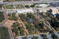 Vista aérea del Jardín Botánico (2009)