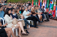 Acto de bienvenida para los estudiantes Erasmus+ (2014)