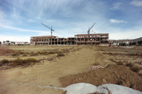 Construcción de la Facultad de Derecho en Teatinos (1991)