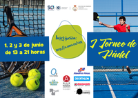 Cartel Torneo de Pádel