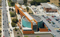 Vista aérea de la Biblioteca General (2005)