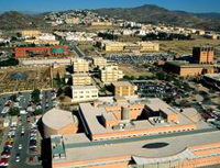 Vista del campus de Teatinos