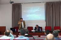 El profesor Salvo Tierra ha impartido la conferencia 'Antropoceno y cambio climático' 