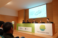 Un instante de la presentacion en el Link