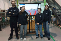 Los cuatro estudiantes del equipo ‘START’ subcampeones de la ‘Global Drone Virtual Competition 2026’