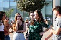 Alumnos, en la Universidad de Málaga