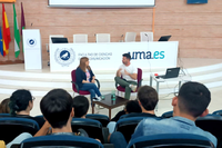 Un instante de las jornadas celebradas en la Facultad de Ciencias de la Comunicación