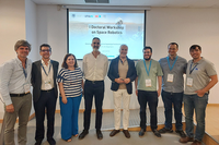 Organizadores y participantes en el workshop