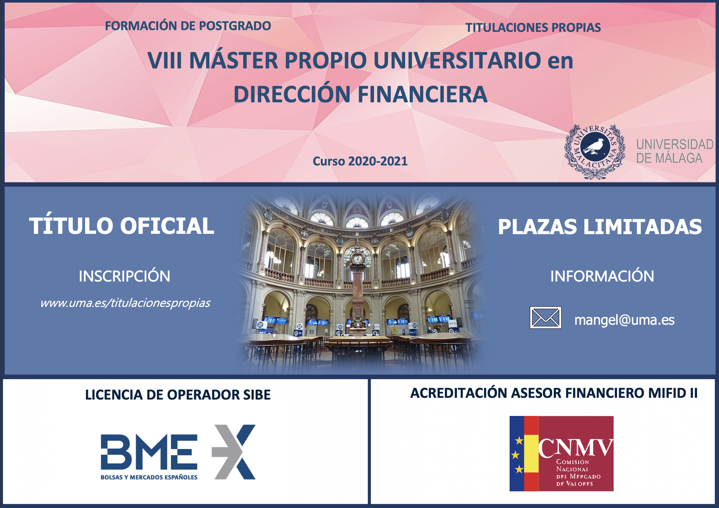 MASTER DIR. FINANCIERA